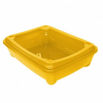 Kedi Tuvalet Kum Kabı 49/37/13.5 cm Sarı