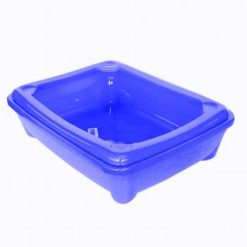 Kedi Tuvalet Kum Kabı 49/37/13.5 cm Mavi